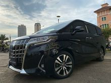 ALPHARD 2.5 G ATPM 2019 BLACK ON BEIGE TDP 275JT