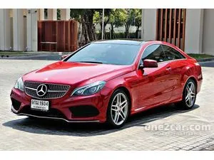 2015 Mercedes-Benz E200 2.0 AMG Dynamic Coupe