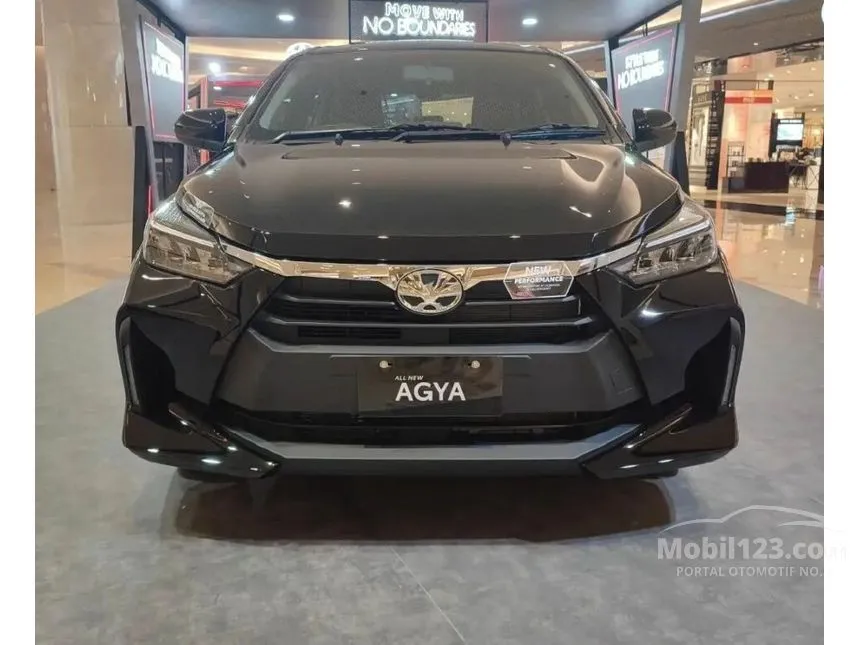 Jual Mobil Toyota Agya 2024 G 1.2 di Banten Automatic Hatchback Hitam Rp 166.000.000