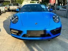 2022 Porsche 911 3.0 Targa 4S (Full Spec, Carbon Ceramic Brake, Sport Exhaust, 18 ways Seats, Bose)
