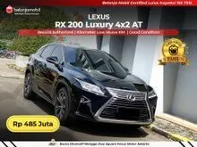 2016 Lexus RX 200t 2.0 Luxury SUV AT 2016 2017 [ LOW KM 46RB ]