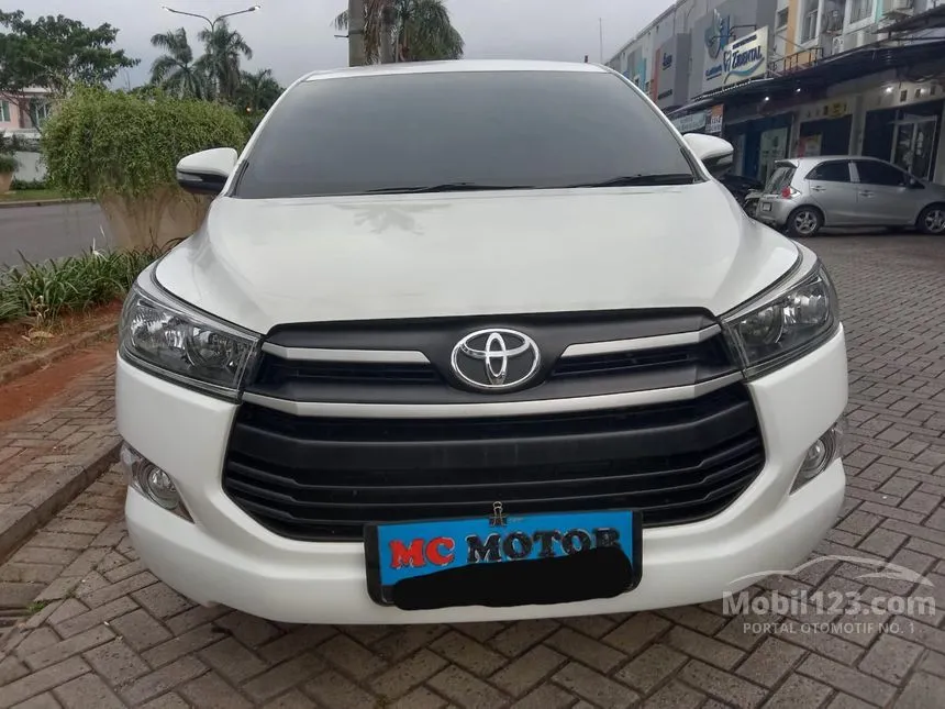 Jual Mobil Toyota Kijang Innova 2017 G 2.0 di DKI Jakarta Automatic MPV Putih Rp 235.000.000