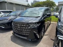 READY STOCK 2024 Toyota Alphard 2.5 Z HIGH GRADE