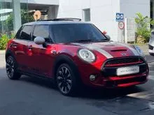 2016 MINI Cooper 2.0 S 5 Door Hatchback TERMURAH CASH/CREDIT HARGA SAMA MOBIL BEKAS DENGAN BUNGA MOBIL BARU TERMURAH SE-INDONESIA CERTIFIED BMW PREMIU