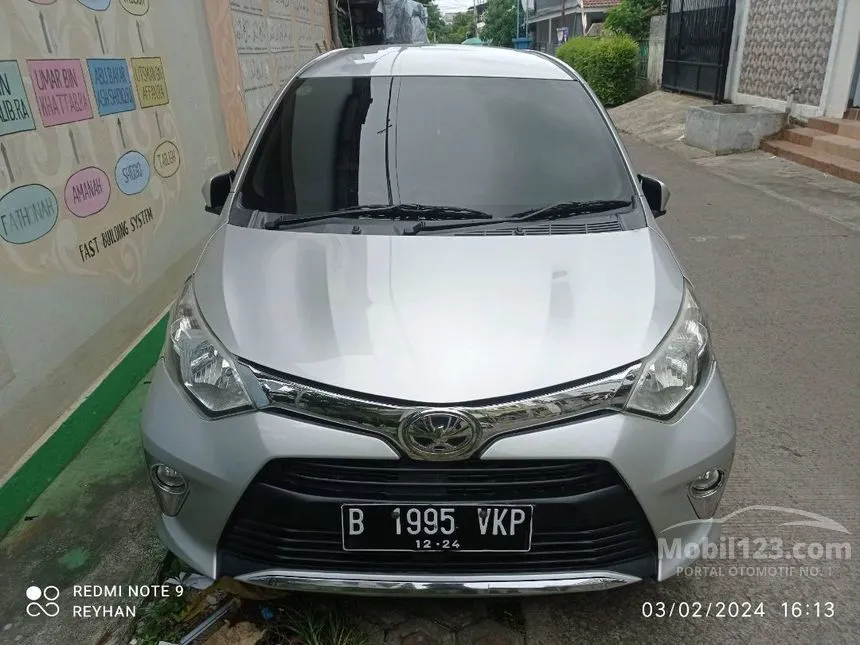 Jual Mobil Toyota Calya 2016 G 1.2 di DKI Jakarta Automatic MPV Silver Rp 107.000.000