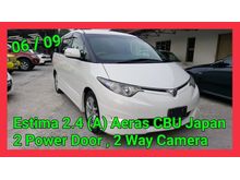 2009 Toyota Estima 2.4 Aeras ACR 50 Facelift 2 Power Door 2 Way Camera Like New
