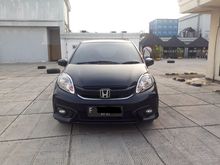 2017 Honda Brio 1.2 Satya E Hatchback matic hitam dp14jtan saja km9ribuan
