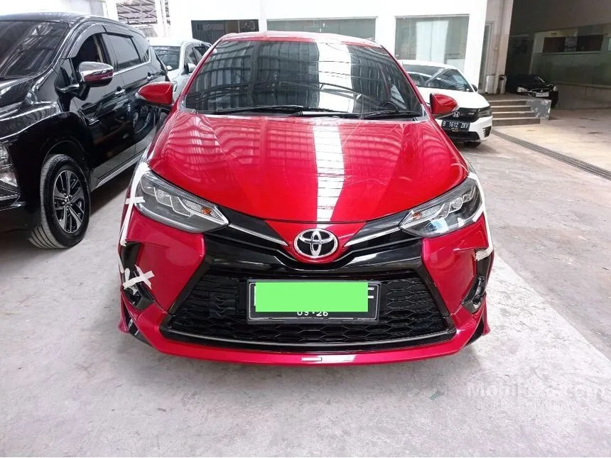 Jual Mobil Toyota Yaris 2021 S GR Sport 1.5 di Banten Automatic Hatchback Merah Rp 225.000.000