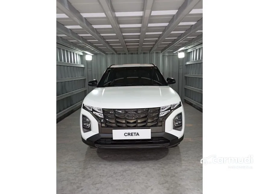 Jual Mobil Hyundai Creta 2024 Alpha 1.5 di Jawa Barat Automatic Wagon Putih Rp 381.800.000