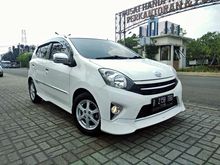 Toyota Agya 1.0 TRD Sportivo 2015 AT white elegant , like new f