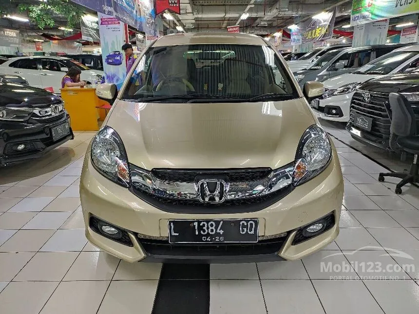 Jual Mobil Honda Mobilio 2015 E 1.5 di Jawa Timur Automatic MPV Emas Rp 145.000.000