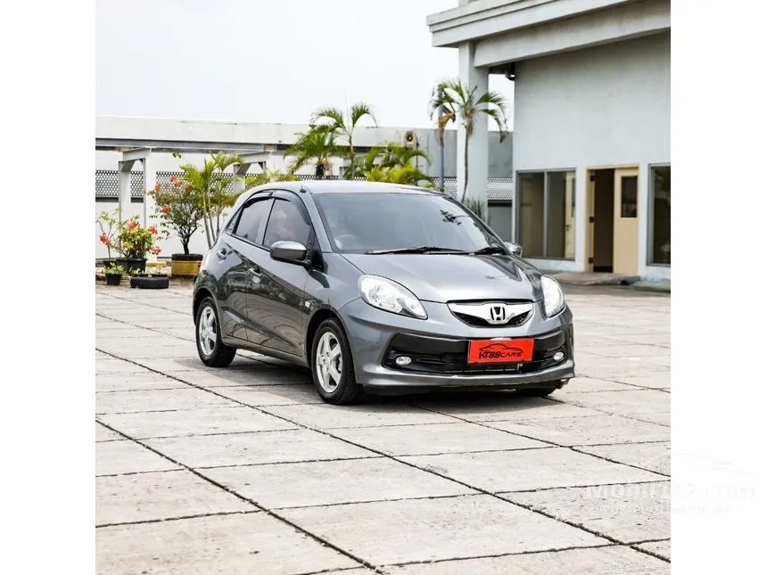 Jual Mobil Honda Brio 2015 E 1.2 di DKI Jakarta Automatic Hatchback Abu