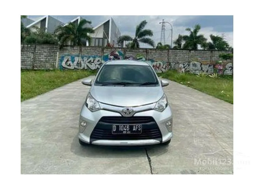 Jual Mobil Toyota Calya 2017 G 1.2 di Jawa Barat Automatic MPV Silver Rp 123.000.000