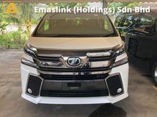 2015 Toyota Vellfire 2.5 ZA 7seats 360view Home Theater JBL Sounds Syetem PowerBoot Push Start 7G