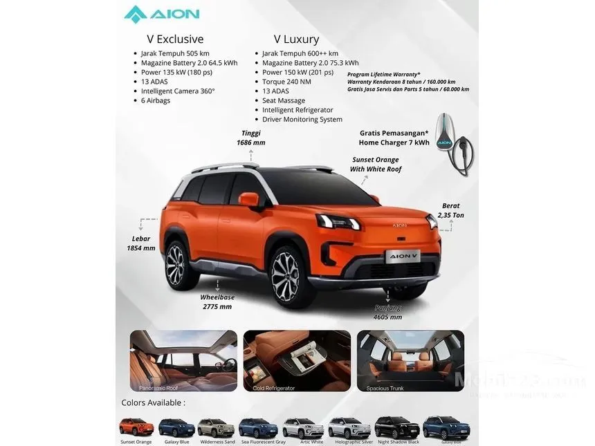 2026 GAC AION V Luxury SUV
