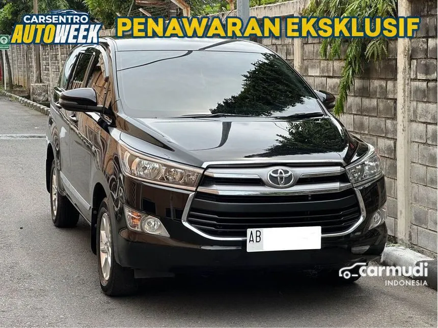 Jual Mobil Toyota Kijang Innova 2017 G 2.0 di Jawa Tengah Manual MPV Hitam Rp 249.000.000