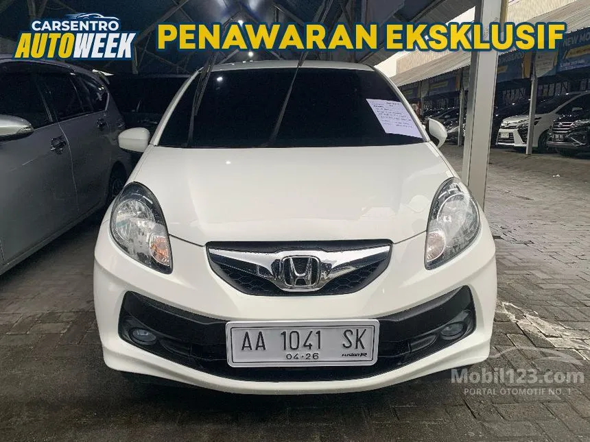Jual Mobil Honda Brio 2014 E 1.2 di Yogyakarta Automatic Hatchback Putih Rp 113.000.000
