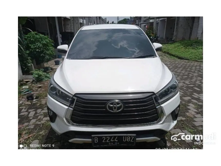 Jual Mobil Toyota Kijang Innova 2021 V 2.4 di DKI Jakarta Automatic MPV Putih Rp 382.000.000