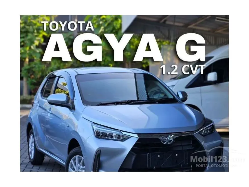 Jual Mobil Toyota Agya 2024 G 1.2 di Banten Automatic Hatchback Kuning Rp 175.400.000