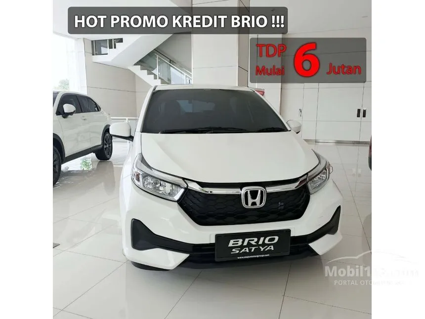 Jual Mobil Honda Brio 2024 E Satya 1.2 di DKI Jakarta Automatic Hatchback Putih Rp 179.000.000