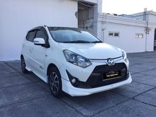 2017 Toyota Agya 1.2 TRD Hatchback low km 15 rb, siap pakai