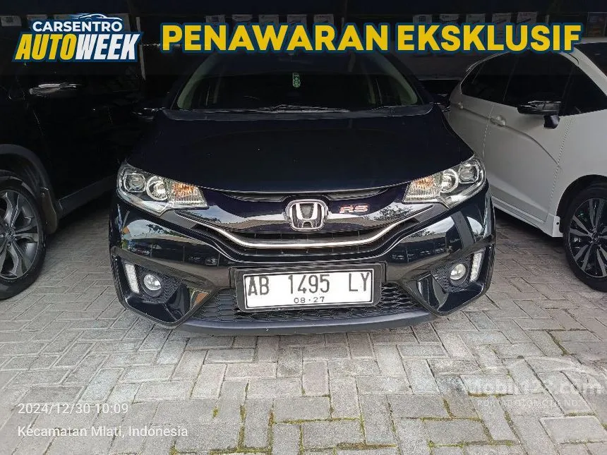 Jual Mobil Honda Jazz 2017 RS 1.5 di Yogyakarta Automatic Hatchback Hitam Rp 210.000.000