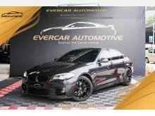 2013 BMW 528i 2.0 M-Sport F10 TwinTurbo N20 8Speed Facelift HeadUpDisplay RevCam P/Shift Sport+Mode Akrapovic CarbonFibre B/Kit 19 S/Rim F/Serv Rec