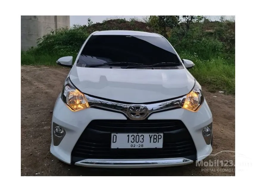 Jual Mobil Toyota Calya 2017 G 1.2 di Jawa Barat Manual MPV Putih Rp 123.000.000