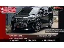 2023 Toyota Alphard 2.5 G MPV Toyota New Alphard Facelift G ATPM TSS (TOYOTA SAFETY SENSE) NIK 2023 Black On Beige