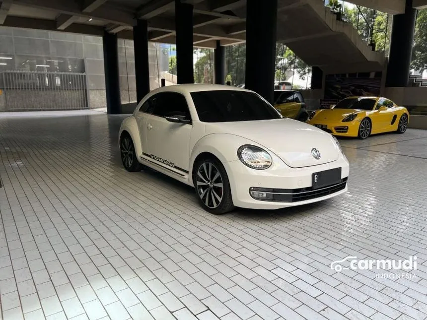 Jual Mobil Volkswagen The Beetle 2013 TSI 2.0 di DKI Jakarta Automatic Coupe Putih Rp 650.000.000
