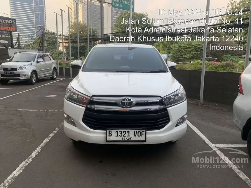 Jual Mobil Toyota Kijang Innova 2018 G 2.0 di Banten Automatic MPV Putih Rp 255.000.000
