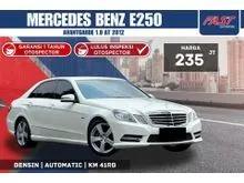 2012 Mercedes-Benz E250 1.8 Avantgarde CGI Sedan LOW KM.41RB ANTIK & PAJAK PANJANG