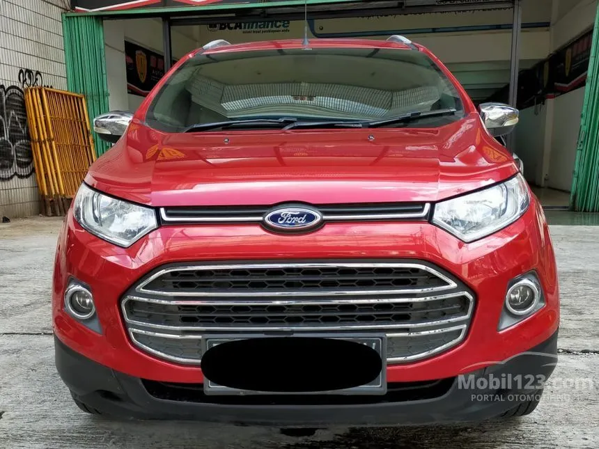 Jual Mobil Ford EcoSport 2015 Titanium 1.5 di DKI Jakarta Automatic SUV Merah Rp 138.000.000