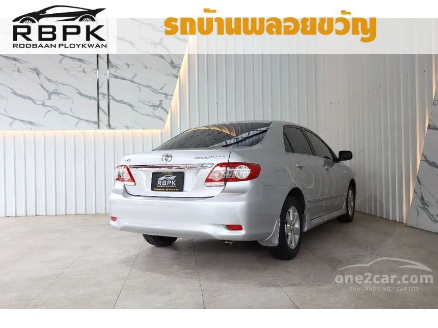 2012 Toyota Corolla Altis E Sedan