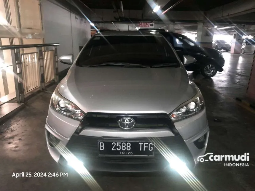 Jual Mobil Toyota Yaris 2015 TRD Sportivo 1.5 di DKI Jakarta Automatic Hatchback Silver Rp 155.000.000