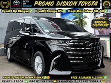 2026 Toyota Alphard 2.5 XE HEV (Premium Color) MPV, DISKON SPESIAL, CASH BERTAHAP FREE ANGSURAN 1THN, CREDIT BUNGA 0,PROSES TERCEPAT,TOP PRIORITY VVIP