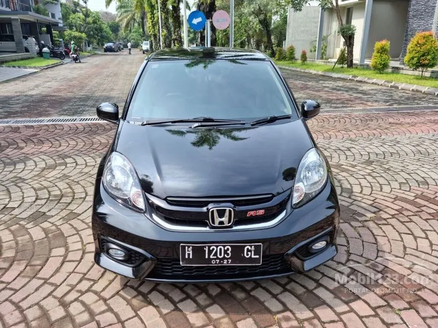 Jual Mobil Honda Brio 2017 Satya E 1.2 di Yogyakarta Automatic Hatchback Hitam Rp 125.000.000