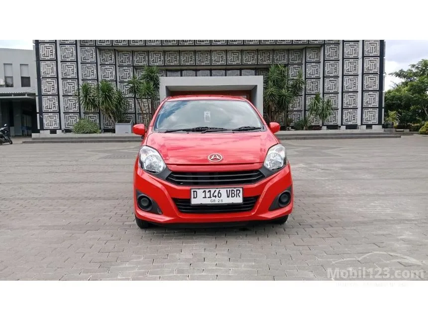Jual Mobil Daihatsu Ayla 2018 M 1.0 di Jawa Barat Automatic Hatchback Merah Rp 89.000.000