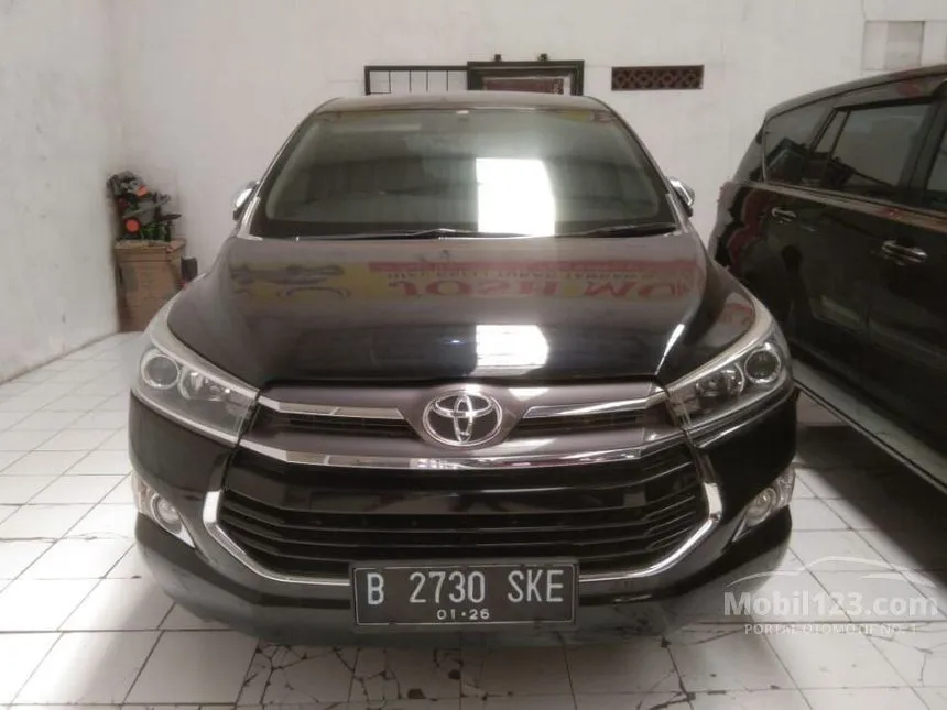 Jual Mobil Toyota Kijang Innova 2015 Q 2.0 di Jawa Barat Manual MPV Hitam Rp 265.000.000