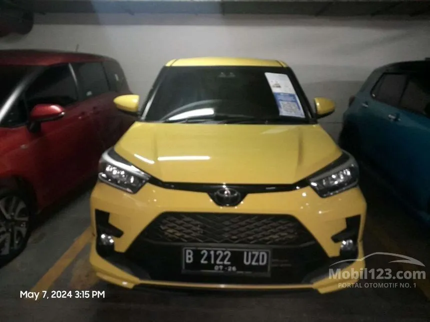Jual Mobil Toyota Raize 2021 GR Sport TSS 1.0 di DKI Jakarta Automatic Wagon Kuning Rp 207.000.000