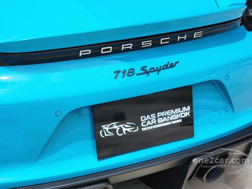 2020 Porsche 718 Spyder Convertible