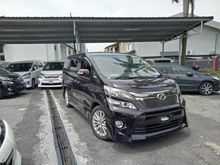 2012 TOYOTA VELLFIRE 2.4 Z SPEC **ONE YEAR WARRANTY ** FREE ROAD TAX **
