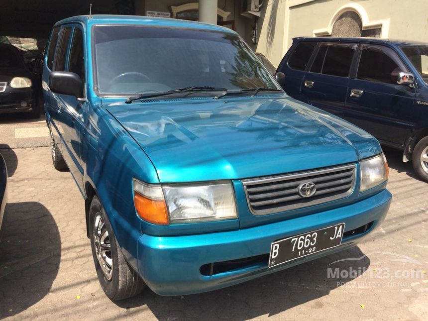 Jual Mobil Toyota Kijang 1997 LSX 1.8 di DKI Jakarta Manual MPV Biru Rp