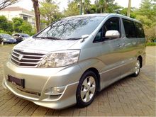 2007 Toyota Alphard 2.4 V ASG full option, mulus terawat, low km
