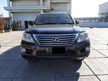 Lexus LX570 At 2008 Hitam Plat Genap Pakaian Pribadi