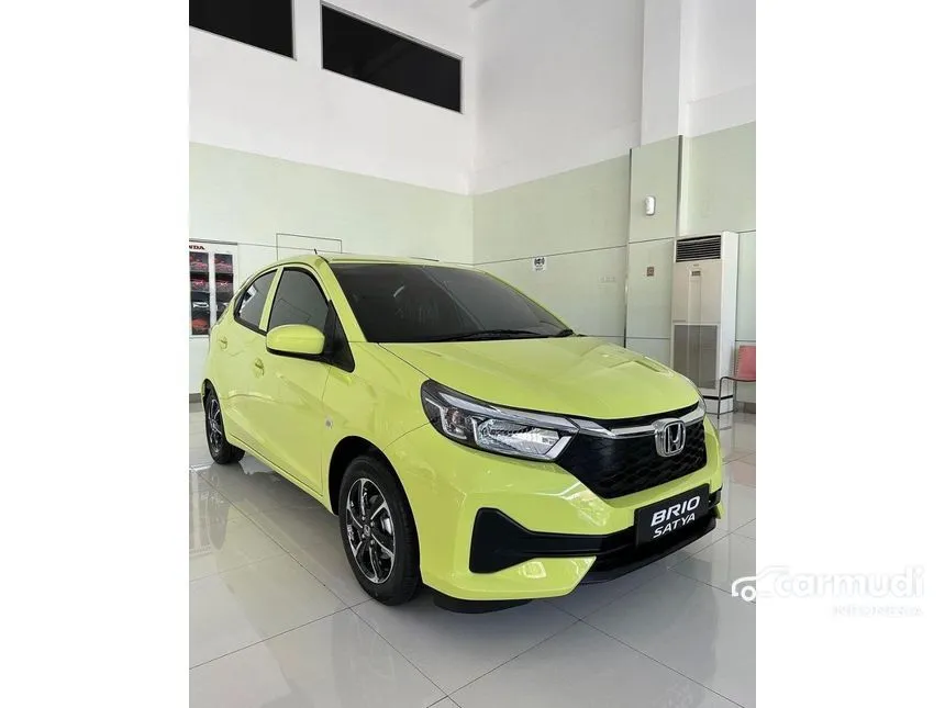Jual Mobil Honda Brio 2024 E Satya 1.2 di DKI Jakarta Automatic Hatchback Kuning Rp 188.800.000