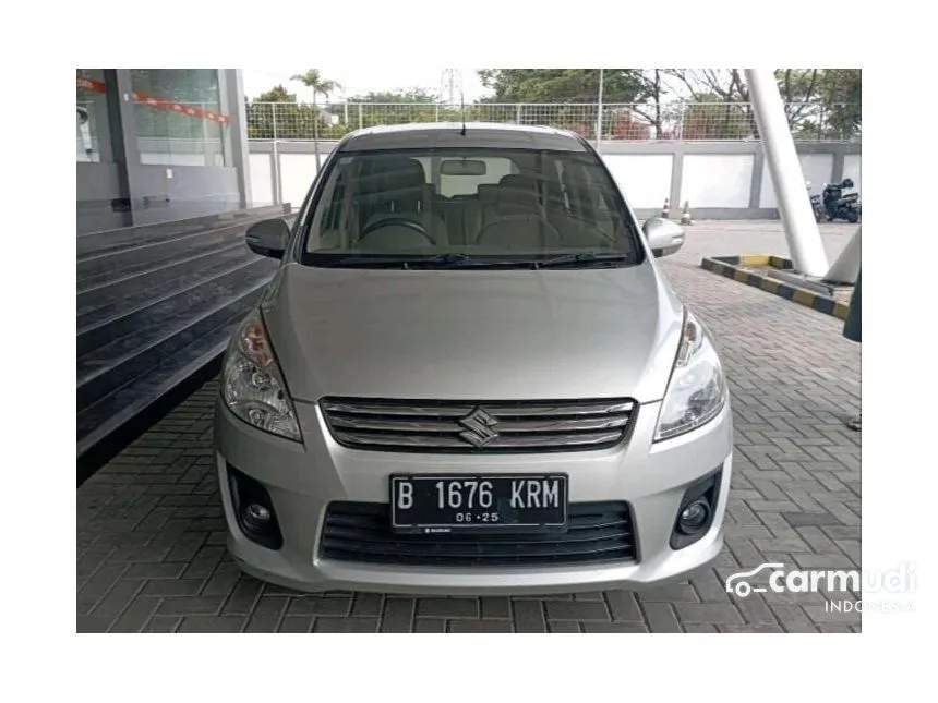 Jual Mobil Suzuki Ertiga 2015 GX 1.4 di Jawa Barat Automatic MPV Silver Rp 130.000.000