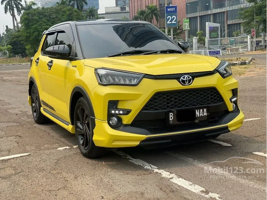 Jual Mobil Toyota Raize 2022 GR Sport 1.0 di DKI Jakarta Automatic Wagon Kuning Rp 219.000.000