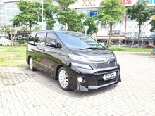 2014 Toyota Vellfire 2.4 Z Welcab Kursi Roda Hitam Surabaya