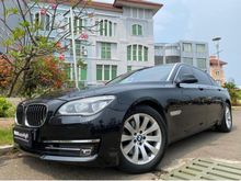 2012 BMW 730Li 3.0 F02 Sedan Reg.2013 Facelift Black On Saddle Tan Km40rb Record Sunroof PBD 2TV RSE #AUTOHIGH #BEST DEAL